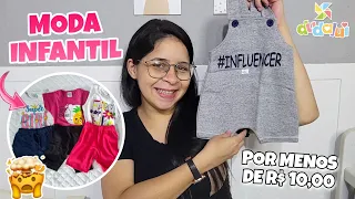 COMPRINHAS DE ROUPA INFANTIL ONLINE - LOJA DUDALUI *roupas baratinhas*