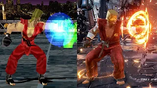 Tekken - Paul 10 Hit Combo Evolution Gameplay (1080p 60FPS) 2022