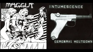 Maggut / Intumescence – Maggut / Cerebral Meltdown (2003) Split 7"