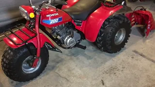 1986 Honda ATC 250r Fuel leak hack.