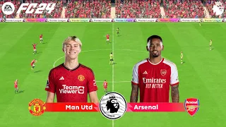 FC 24 | Manchester United vs Arsenal - Premier League English - PS5™ Gameplay