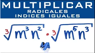 Multiplicacion de radicales de igual indice | Ejemplo 1