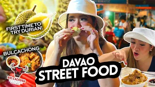 DAVAO FOOD TRIP + DURIAN CHALLENGE | Love Angeline Quinto