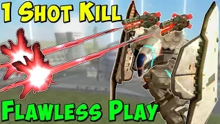 Perfect Play 1 Shot | 1 Kill - Insane War Robots Skirmish Gameplay WR