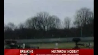 Air Crash Heathrow - BBC First Full Report