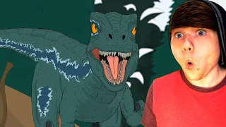 ♪ JURASSIC WORLD DOMINION THE MUSICAL - Animated Song @lhugueny REACTION!