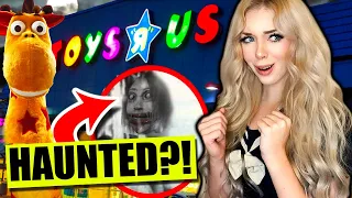 Do NOT go to this HAUNTED TOYS R US Overnight..(*its cursed*)