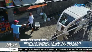 Brgy. Panginay, Balagtas, Bulacan, nananatiling naka-lockdown