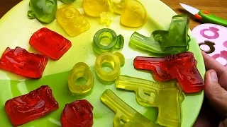 DIY - Gelatine candy in molds for ice from AliExpress!