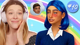 graduating school early in the sims 4 | Not So Berry Blue #10