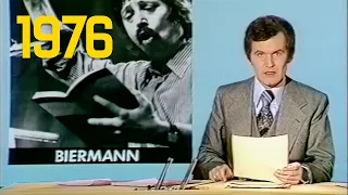 ARD Tagesschau u.a. zur Ausbürgerung von Wolf Biermann (18.11.1976)