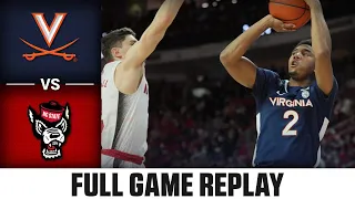 Virginia vs. NC State Full Game Replay | 2023-24 ACC Men’s Basketball