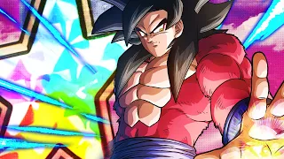 7KK OGNI TURNO 😍! 100% SSJ4 GOKU EZA SHOWCASE LINK LVL 10! DBZ: Dokkan Battle ITA