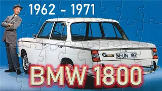 BMW Sedan - BMW 1800 - BMW Puzzle - Cars Puzzle