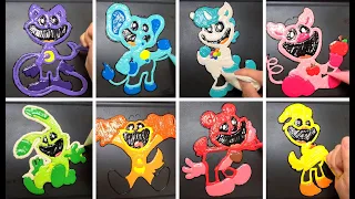 Poppy Playtime Chapter 3: Smiling Critters- All Characters, Pancake art Challenge (FNF Music)
