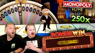 Big Win on Monopoly Live!