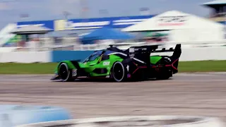 Video Highlights IMSA Twelve Hours of Sebring - Lamborghini SC63  american debut