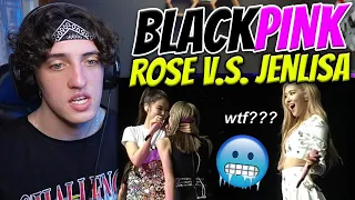 BLACKPINK 'Rosé's epic reactions to Jenlisa' - REACTION !!!🔥