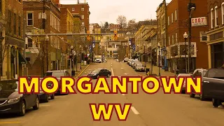 Driving MORGANTOWN  4K West Virginia