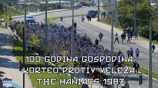 100 GODINA GOSPODINA | Korteo protiv Veleža - The Maniacs 1987