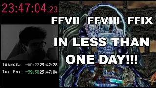 Finishing FF VII, FF VIII and FF IX in LESS than ONE DAY - PART 3