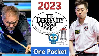 Efren Reyes vs Naoyuki Oi - One Pocket - 2023 Derby City Classic rd 6