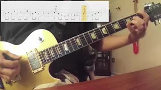 Alice In Chains - What The Hell Have I (Guitar Only) (Scrolling Tabs In Video)