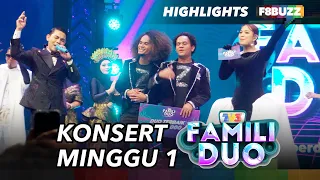 Famili Duo 3 Minggu 1 • Highlights Persembahan, Komen Juri & Keputusan