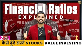 #FinancialRatios for Share Market Investing | How to Find Under Valued Stocks?