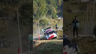 WRC 2022 Rally Japan🚗　勝田貴元選手　　　　　　　　　　　他のスポーツを応援するの楽しい📣　　　　　　　　　　　　ちょっと突っ込んじゃったけど次頑張ってください🍃