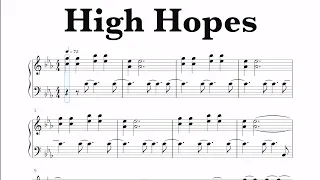 Pink Floyd - High Hopes Sheet Music