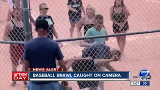 Fight breaks out between parents during youth baseball game in Lakewood