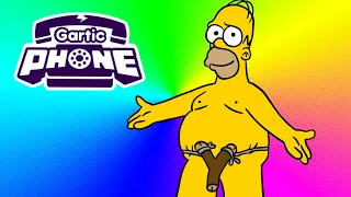 MOJA INSPIRACJA? HOMER PICASSO! | GARTIC PHONE