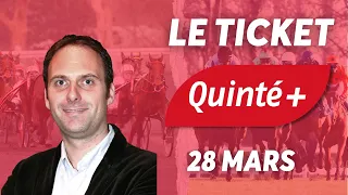 PRONOSTICS QUINTE - 28 MARS - SAINT-CLOUD