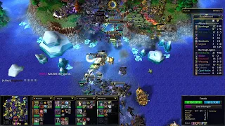 Warcraft Legacies 8v8 -- Artillery war