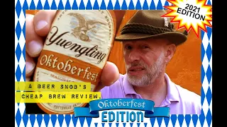 Yuengling Oktoberfest Beer Review 2021 by A Beer Snob's Cheap Brew Review