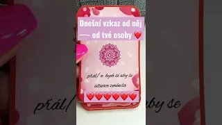 Dnešní vzkaz od něj - od tvé osoby ❤️