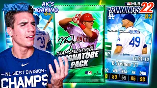 WHAT JUST HAPPENED? Team Select Sig Pack Opening! - MLB 9 Innings 22