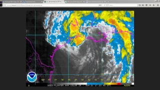 TS Cindy Update: 10:%0 PM ET June 21, 2017