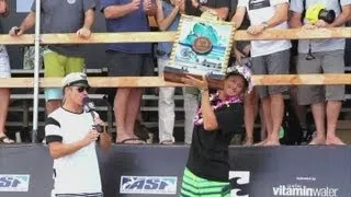 Sebastian Zietz wins 2012 Vans Triple Crown of Surfing