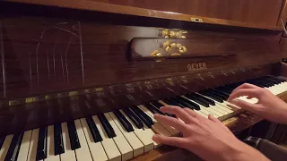 "А в августе зацвёл жасмин" (В.Леонтьев) - piano cover