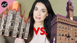 LE DIFFERENZE TRA MILANO E FIRENZE