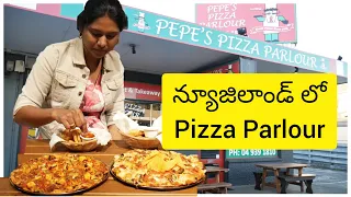 Pizza Parlour In New Zealand || Wellington || Must Try || Hand Made || Indian || Telugu Vlogs In NZ