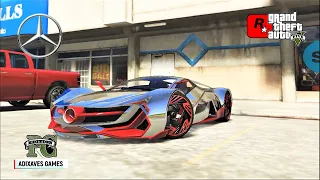 Mercedes-Benz Concept | GTA V Real Life Mods | Vehicle TestDrive Review | GTA 5 Gameplay @ 60FPS