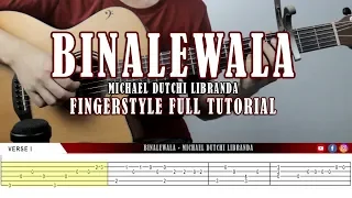 (Tutorial) Binalewala - Michael Dutchi Libranda (Fingerstyle Guitar)