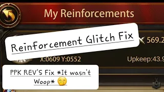 Evony | Reinforcement Glitch | Temporary Fix To Glitch | Don't Get Zeroed This SVS