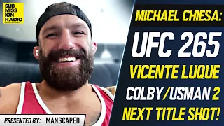 UFC 265: Michael Chiesa Reveals Brutally Honest Call That Saved His Career: "This Isn’t Who You Are"