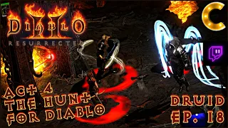 Diablo II: Resurrected for PC Part 18 as Druid! Act 4: The Hunt for Izual and Diablo (RTX 3090)