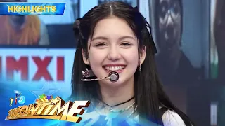 Chantal visits It's Showtime as a member of K-Pop girl group Lapillus | It's Showtime