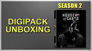 House of Cards: Season 2 Blu-ray Digipack Unboxing